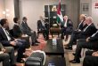 אל-מוקדאד נפגש עם הנשיא הפלסטיני ושר החוץ הסרבי