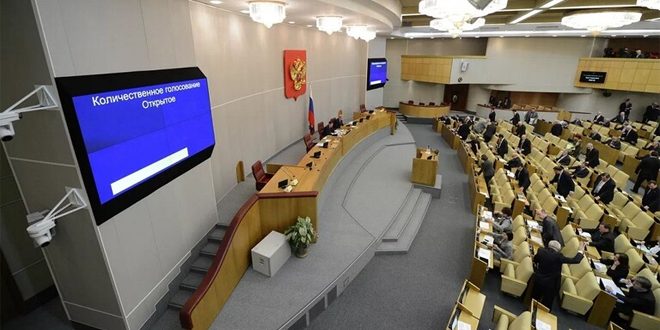 מועצת הדומא הרוסית מכריזה על גבולות האזורים החדשים ברוסיה