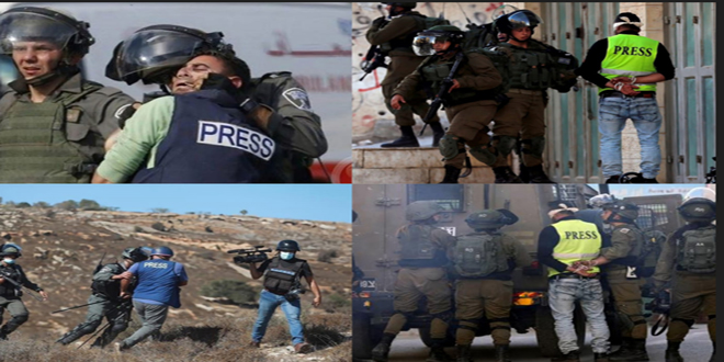26 הפרת הכיבוש הישראלי נגד עיתונאים פלסטינים במהלך ספטמבר האחרון