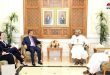 שר הכלכלה העומאני דן עם השגריר מייא בהסדרי כינוס הוועדה הממשלתית המשותפת