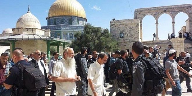 עשרות מתהחלים מחדשים את פריצתם למסגד אל אקצא ומשרד החוץ הפלסטיני מזהיר מחומרת אזו הסלמה