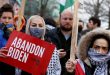 מחאות נגד ביידן על תמיכתו בתוקפנות הישראלית בעזה