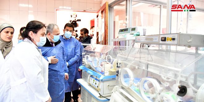 Арнус в сопровождении министров проинспектировал работу больниц в Дамаске