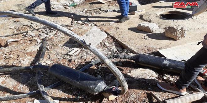 В городе Дараа из-за атаки на кабели связи прерваны телефонная связь и интернет