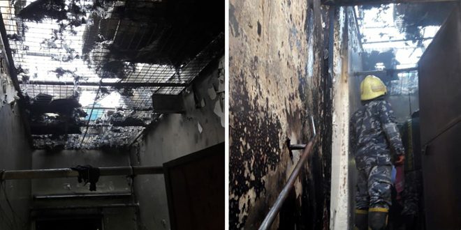 3-летняя девочка погибла при пожаре в арабском доме в Дамаске