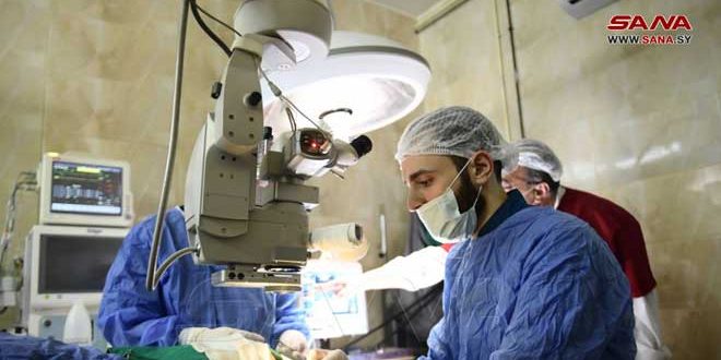 В Офтальмологической больнице Алеппо заработало отделение хирургии