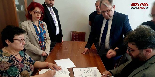 Сирия и Армения подписали меморандум о взаимопонимании в музыкальной сфере