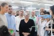First Lady Esma Esad, Tartus Kırsalındaki Musanna Üretim Kompleksi İçindeki Giyim Fabrikasını Ziyaret Etti