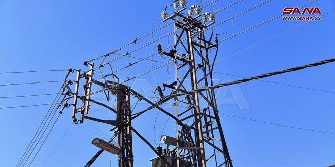 كهرباء درعا: قطع التغذية عن محطات التحويل 4 ساعات يومياً لإجراء عمليات صيانة