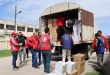 الأمانة السورية للتنمية توزع بالتعاون مع الهلال الأحمر 255 سلة غذائية في ريف حماة الغربي